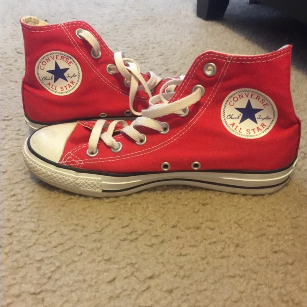 High top red converse